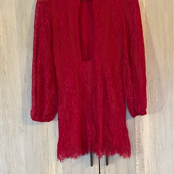 Anthropologie Delicate Lace Min Dress - Picture 4 of 8